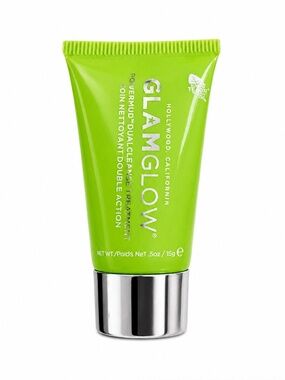 NWT SEALED GlamGlow Powermud Dualcleanse Treatment 0.5 oz / 15g
